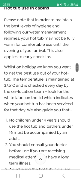 To be so upset about hot tub not working