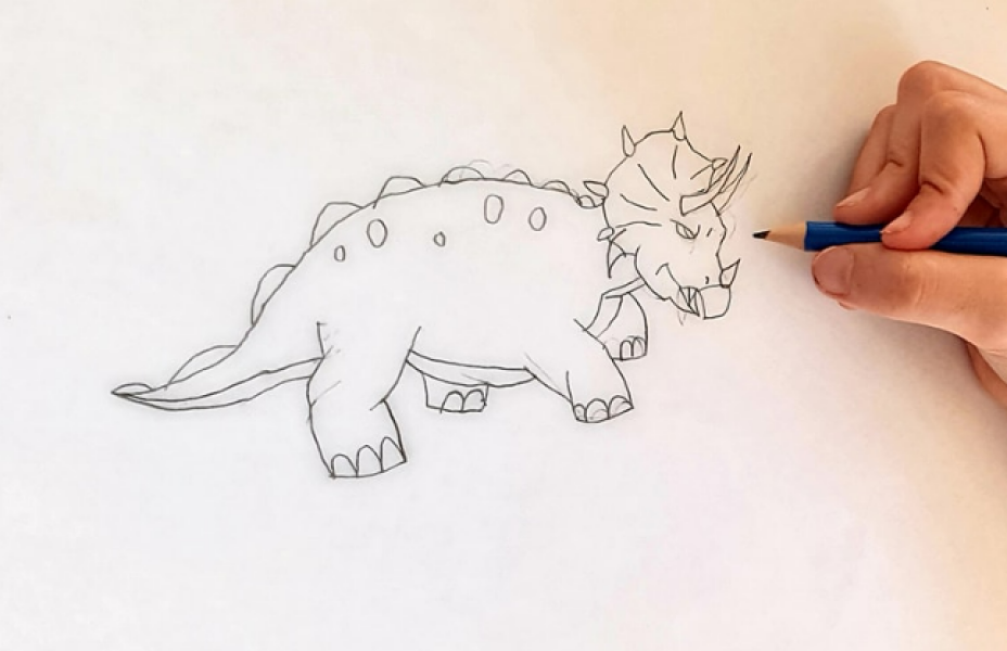 To ask what age you think drew this picture?