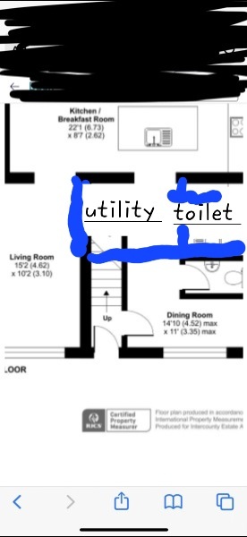 Getting rid of downstairs toilet