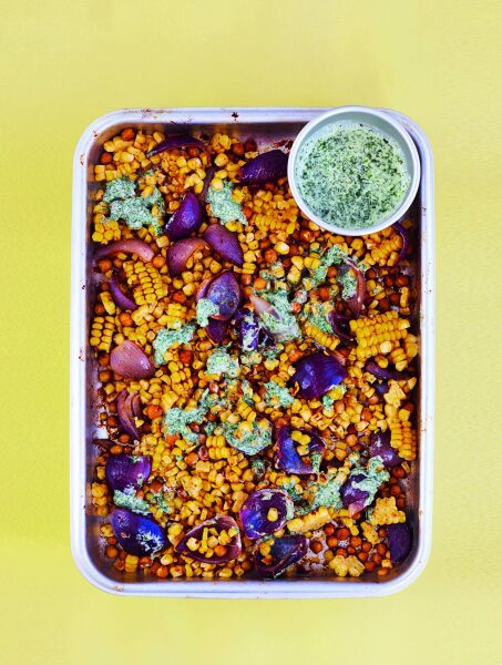 What to serve with this dish? (From: The Quick Roasting Tin)