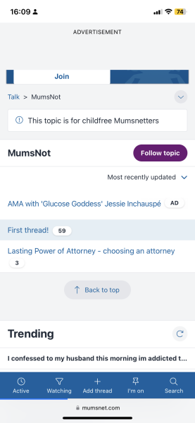 Childfree Mumsnetters' Board?