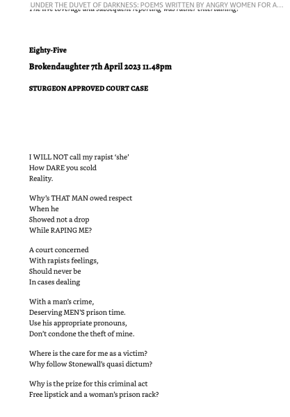 A Mumsnet thread about a book about a Mumsnet thread “Under the Duvet of Darkness” written by the women of Mumsnet THREAD 2