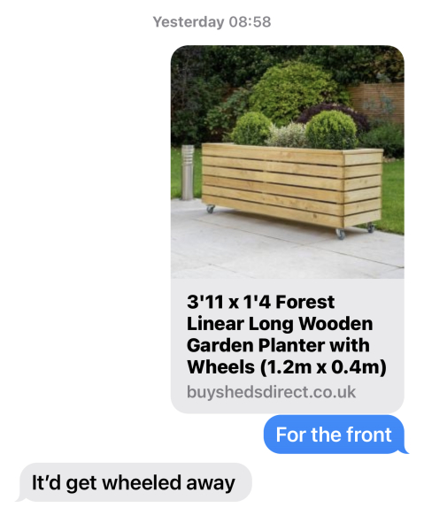 The last text conversation you had with your other half….and the date and how long you have been together….