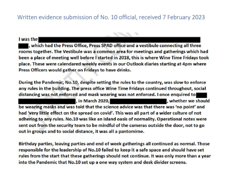 To ask what stops you voting for the tories ?