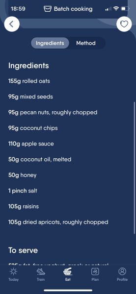 Low ultra processed food meals/snacks ideas