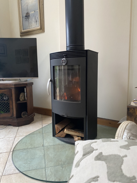 I’ve caved and put the heating on. 