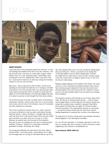 Oxbridge: Blatant social engineering - not admission according to potential.