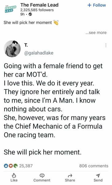 Misogynistic bellends speaking down to women