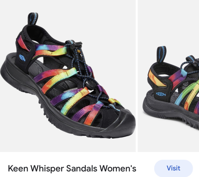 Walking sandals