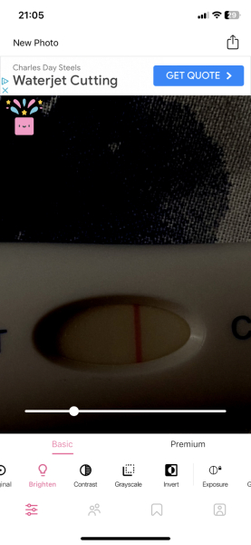 pregnancy test