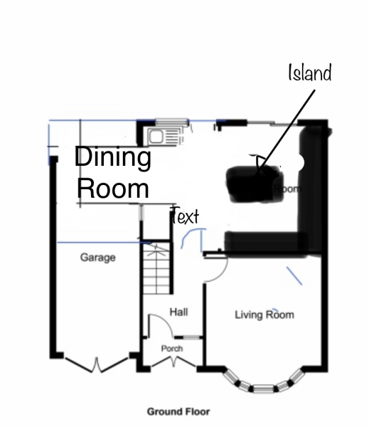 Is this a crazy idea ? (Pics attached) Husband disagrees.