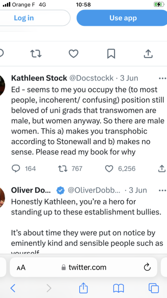 Kathleen Stock was on Good Morning Britain This Morning