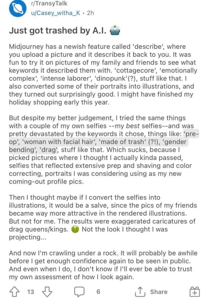 AI not pretending the emperor has clothes