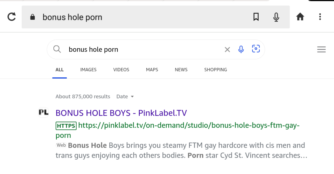 ‘Bonus hole’