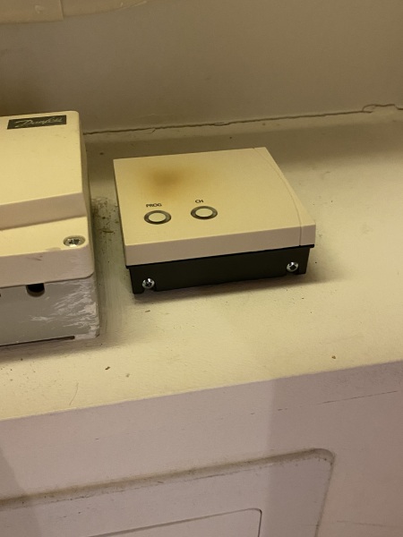 Help! Overheating Danfoss box, worried about fire