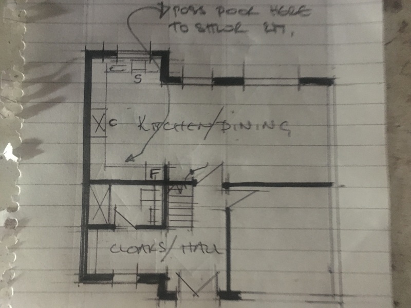 Is this a crazy idea ? (Pics attached) Husband disagrees.