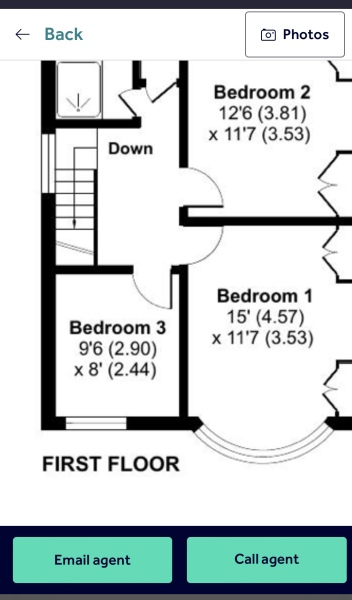 To think 2m by 2m is not a bedroom 