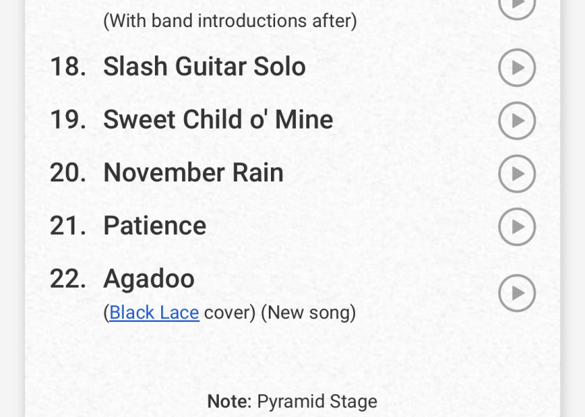 Slash is GOD. Glasto thread!
