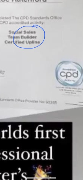 MLM Bot Watch 77: MLMs are scams, you will lose money and paying £97 for an ‘official’ certificate won’t change that  