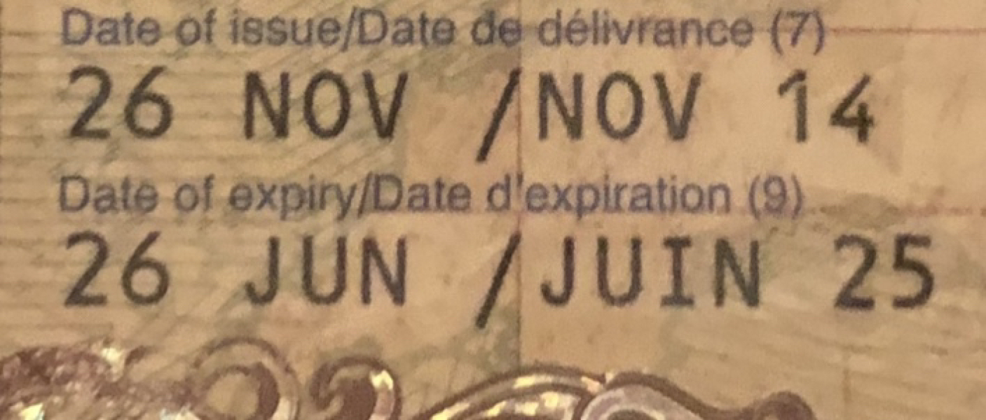 Passport 10 year rule
