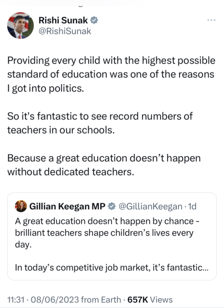 The Department of Education think we are fucking idiots