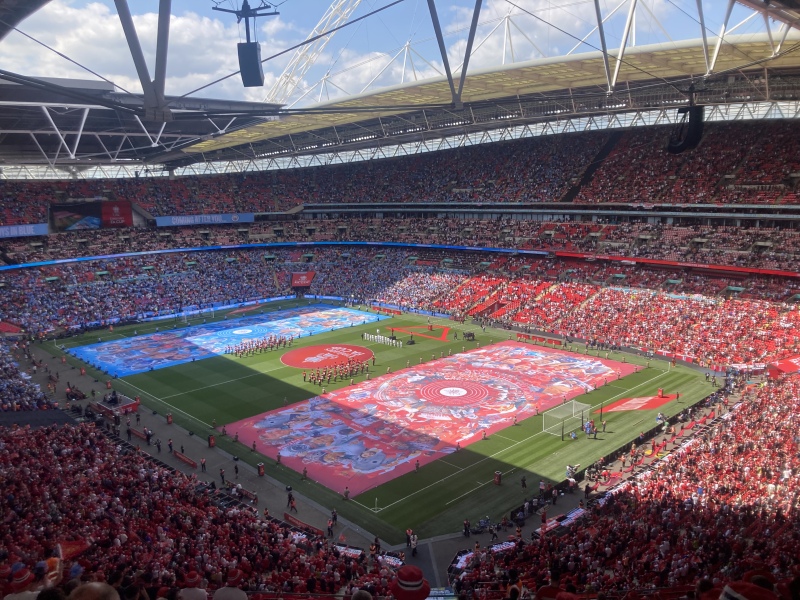 Is anyone a Wembley Stadium expert?!