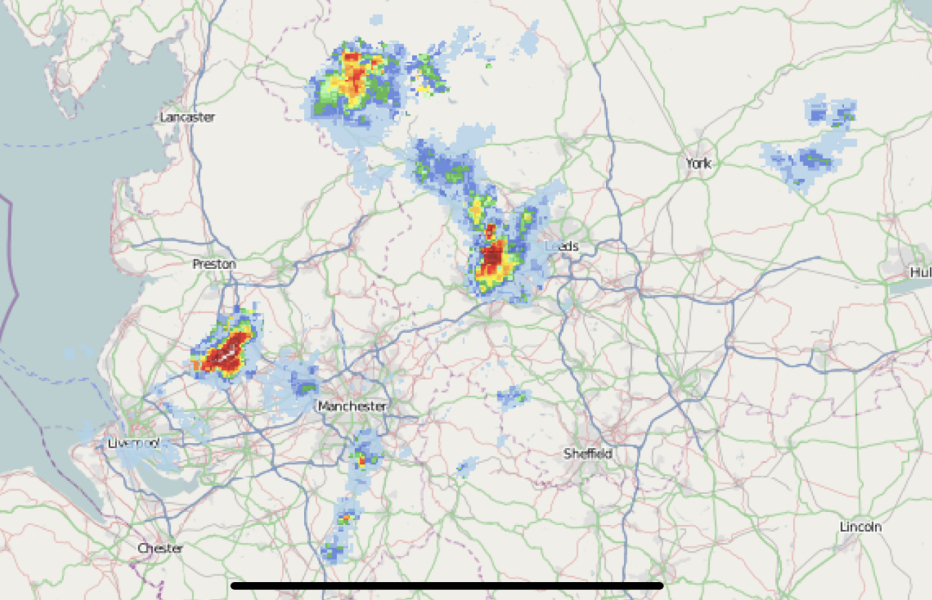 Another weekend, another thunderstorm watch issued.