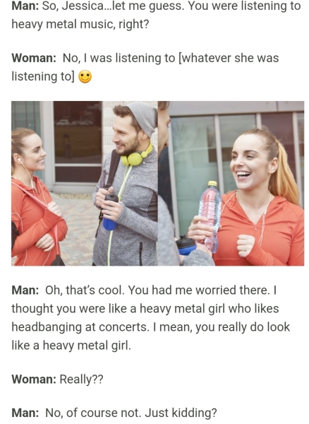 To be fed up with men trying to have conversations with me in jacuzzi?