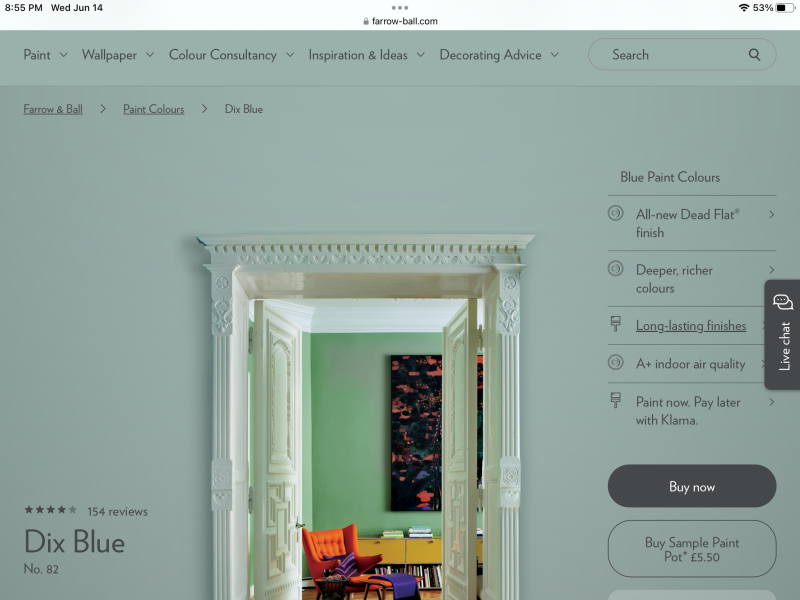 What colour is your front room