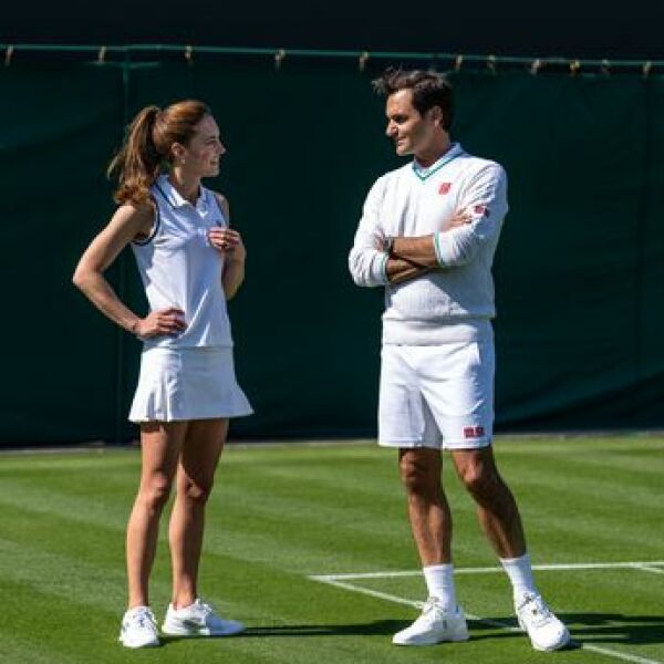 Photos of Catherine at Wimbledon - I wonder what her 'regime' is