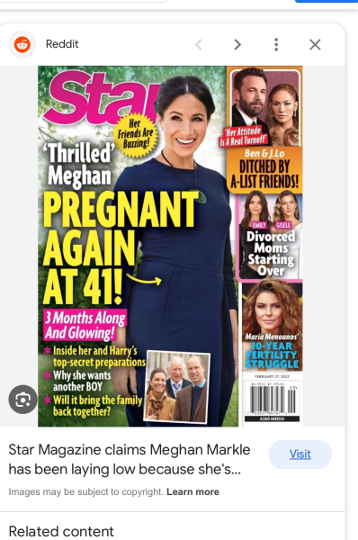 Megan pregnant with third?