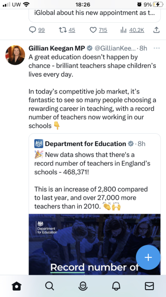 The Department of Education think we are fucking idiots