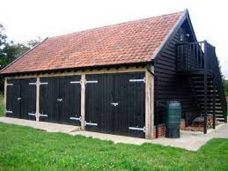 Timber garage/barn? Solar?
