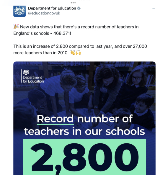 The Department of Education think we are fucking idiots