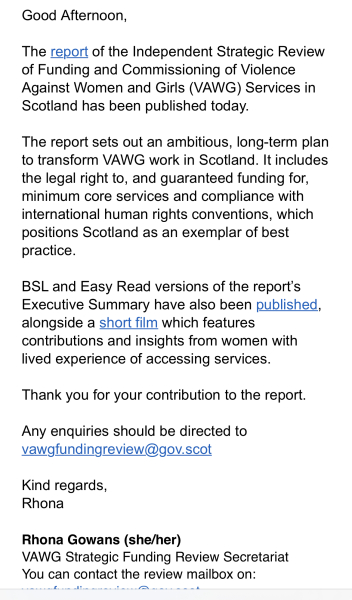 VAWG services Scotland - but what is a woman or a girl?