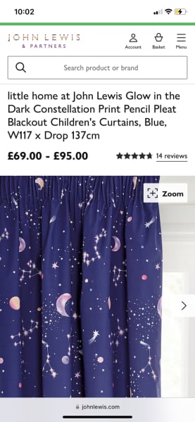 Blackout curtains that aren’t plasticy or too warm!