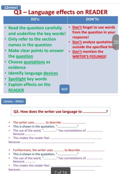 GCSE supporting - to half term, and beyond!