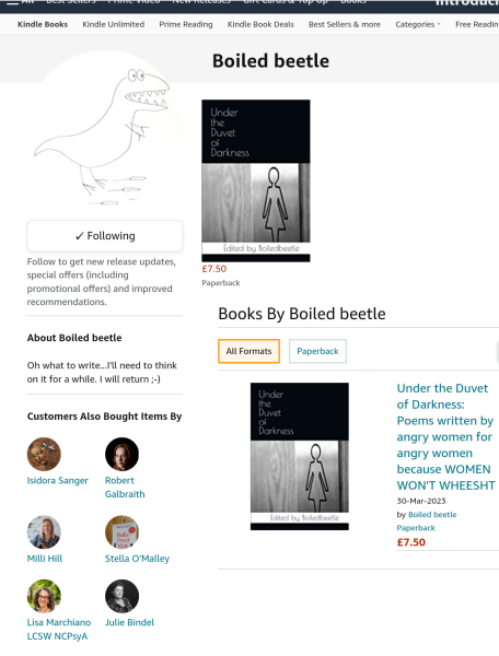 A Mumsnet thread about a book about a Mumsnet thread “Under the Duvet of Darkness” written by the women of Mumsnet THREAD 2