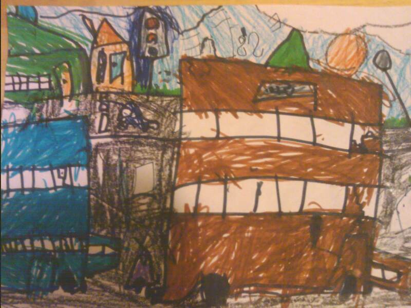 To ask what age you think drew this picture?