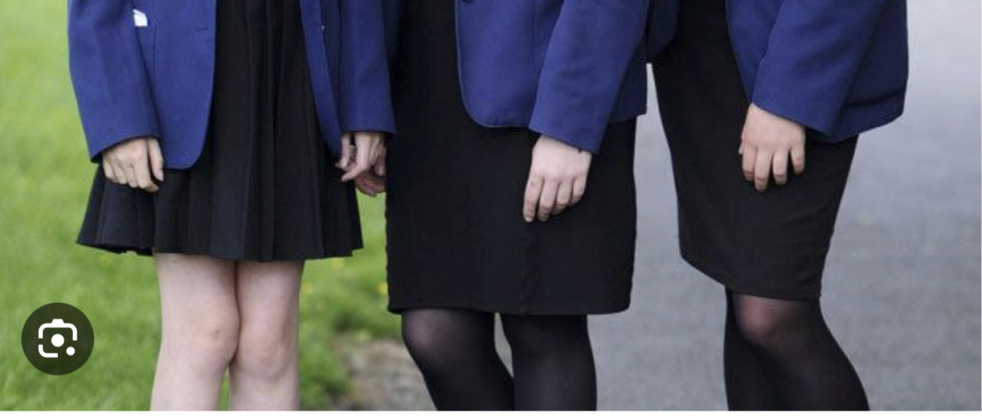 Length of school skirt