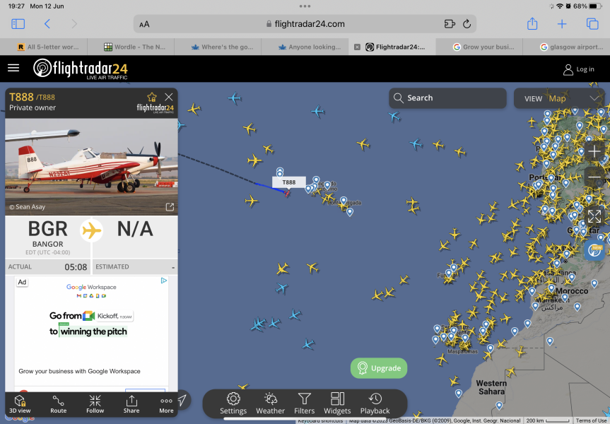 Anyone looking at FlightRadar?