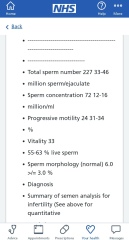 Sperm analysis results help, any experienced people??