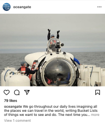 Missing Titanic Submarine- new thread