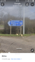 Cycling on the motorway 