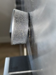 Cleaner has pulled oven dial out of the fitting - is this an easy fix? (Pics)