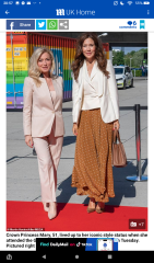 Royal Style and Beauty: Trooping forward - colour glitter and style but more tiaras may take a while..