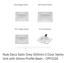 Tiny yet functional basin. Does it exist?