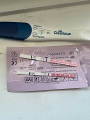 Wandfo & Easy@Home Test - line stopped darkening - is it a chemical?