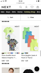 Next Clothing - leave our little girls alone please