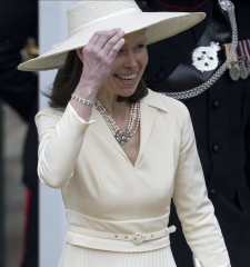 Royal Style and Beauty: Trooping forward - colour glitter and style but more tiaras may take a while..